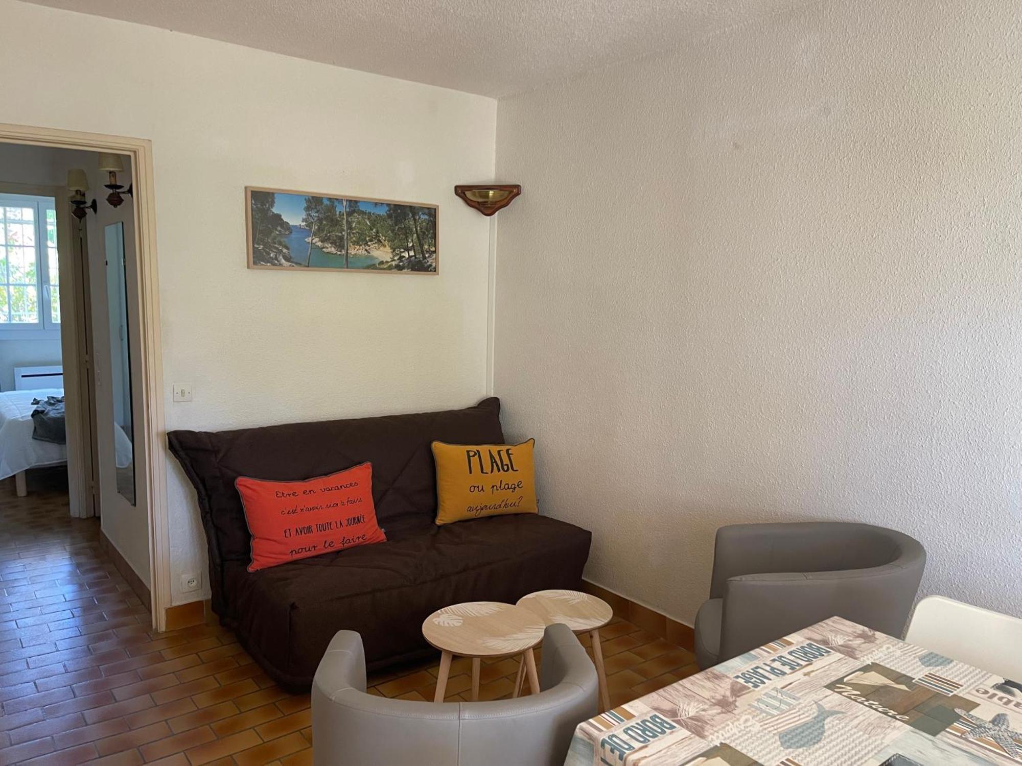 Appart-St Cyr Sur Mer-La Madrague-4Pers-Parking Saint-Cyr-sur-Mer Ngoại thất bức ảnh